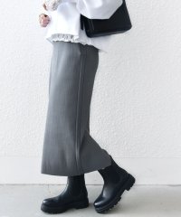 SHIPS WOMEN/〈手洗い可能〉前後 2WAY リブ ニット スカート/507856080