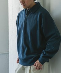 URBAN RESEARCH DOORS/裏毛スウェットポロプルオーバー/507856431