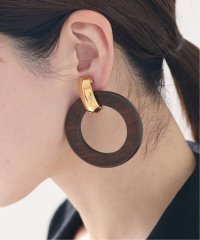 VERMEIL par iena/KENNETH JAY LANE（ケネス ジェイ レーン） Wood Clip Earrings 4739EGWD/507856451