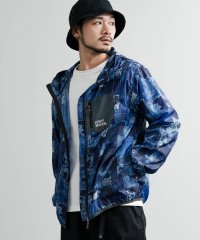 Rocky Monroe/ロッキーモンロー Rocky Monroe マウンテンパーカー フードジャケット メンズ レディース ライトアウター 総柄 クリーネス 撥水 防汚 KRIFF /507856574