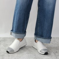 Fin/フィン Fin グリッター厚底スリッポン【低反発スポンジ入り】/507856781