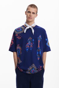 Desigual/デシグアル Desigual エスニック柄のTシャツ/507856808