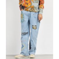 Desigual/デシグアル Desigual パッチ付きデニムパンツ/507856824