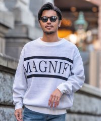 SB Select/シルバーバレットセレクト SB Select CavariA クルーネック ジャガードロゴ長袖ニット/507856836