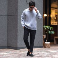 SB Select/シルバーバレットセレクト SB Select LOUIS CHAVLON 二重臼針抜きVネック長袖ニット/507856841