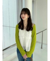 SNIDEL/ボレロ×レースキャミセットアップ/507856849