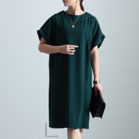 Sawa a la mode/サワアラモード Sawa a la mode パイピングがつくる立体感ドルマンワンピース/507856905