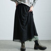 Sawa a la mode/サワアラモード Sawa a la mode 着回し力抜群なリバーシブルチュールスカート/507856906