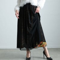 Sawa a la mode/サワアラモード Sawa a la mode 着回し力抜群なリバーシブルチュールスカート/507856906