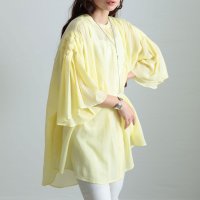 Sawa a la mode/サワアラモード Sawa a la mode レディな甘さで体型カバーフレアブラウス/507856908