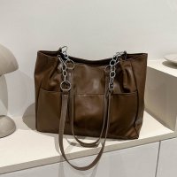 shoppinggo/ショッピングゴー shoppinggo トートバッグ レディース 肩掛け ハンドバッグ 手提げバッグ ファスナー付き 大容量 通勤 鞄/507856914
