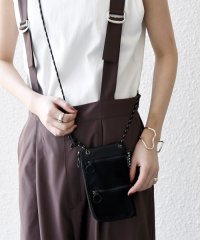 SHIPS any MEN/【SHIPS any別注】MAISON CANVVAS: メッシュ ウォレット マルチ ショルダーポーチ◇/507856996