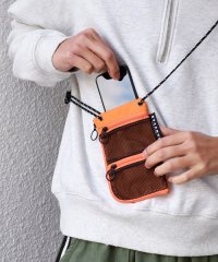 SHIPS any MEN/【SHIPS any別注】MAISON CANVVAS: メッシュ ウォレット マルチ ショルダーポーチ◇/507856996