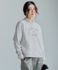 NIJYUSANKU（SMALL SIZE）/【洗える】コットンテリー ロゴ スウェット/507857080