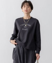 NIJYUSANKU（SMALL SIZE）/【洗える】コットンテリー ロゴ スウェット/507857080