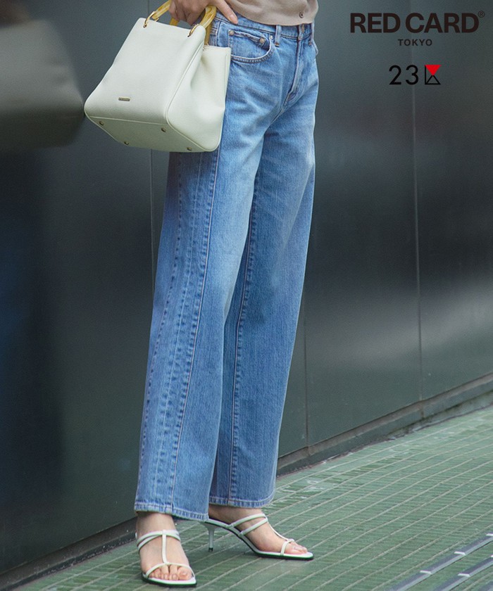23区 デニム 50 ダメージ加工 26400円 大きいサイズ 自由区 公式】自由区 | ファッション通販サイト[オンワード・クローゼット]