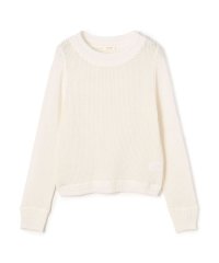 DES PRES/コットンポリエステルコイルヤーン クルーネックプルオーバー/507857163