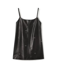 DES PRES/ラムレザーアイレット キャミドレス/507857175