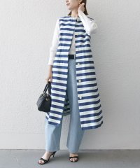 SHIPS any WOMEN/SHIPS any:キャンバス ボーダー ジレ ワンピース/507857452