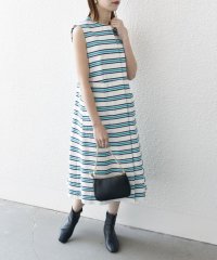 SHIPS any WOMEN/SHIPS any:キャンバス ボーダー ジレ ワンピース/507857452