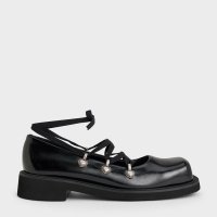 CHARLES & KEITH/ハートエンベリシュッド レースアップバレエフラット/507857484