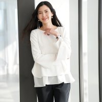 VIRINA/ヴィリーナ VIRINA ベラシアードッキングブラウス/507857542