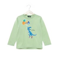 kladskap/クレードスコープ kladskap 風船ザウルス長袖Tシャツ/507857658