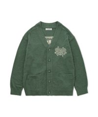 GELATO PIQUE HOMME/【HOMME】エアモコピケロゴジャガードカーディガン/507857903