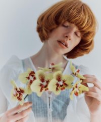 N Natural Beauty Basic/シアーペプラムラッフルブラウス/507841714