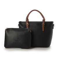 RINRE/リンレ RINRE トート ショルダー バッグ セカンドバッグ バッグインバッグ ポーチ サコッシュ ポシェット 2WAY インナー サブバッグ付 2点セット/507857843