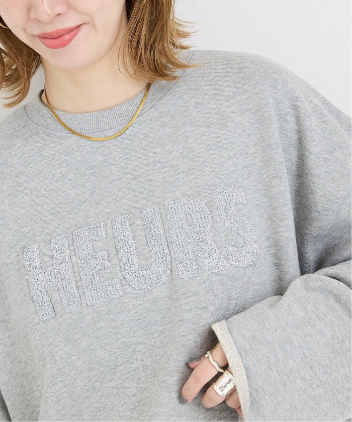 追加》ラメサガラ刺繍ロングスリーブ裏毛スウェット(507859054