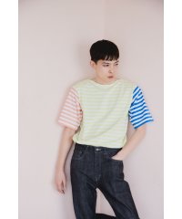 agnes b. FEMME/agnes b. x HELLY HANSEN ショートスリーブマリンボーダーティー（ユニセックス）/507567328
