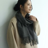Filomo/フィローモ Filomo [Filomo]カシミヤブレンドマフラーチェック無地/505758105