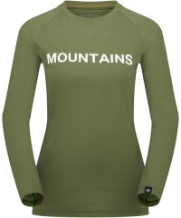 MAMMUT/マムート MAMMUT MAMMUT マムート アウトドア QDロゴプリントロングスリーブTシャツ QD Logo Print Lon/506356421