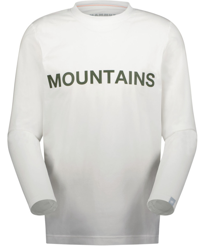 【未使用品・タグ付き】マムート MAMMUT ロゴ ロングスリーブ Tシャツ 未使用タグ付 MAMMUT マムート ロングTシャツ 黒 メンズMサイズ