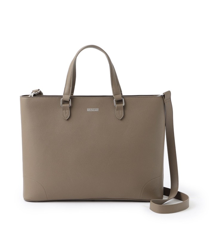MACKINTOSH PHILOSOPHY 2ウェイバッグ　(ベージュ) MACKINTOSH PHILOSOPHY ショルダーバッグ シンセティック