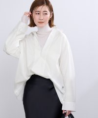 ur's/スキッパーネックドルマンスリーブオーバーサイズシャツ/507860890