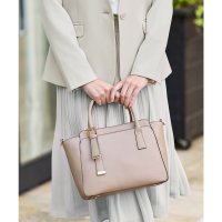 Honeys/ハニーズ Honeys アシメハンドルバッグ ハンドバッグ バッグ 鞄 オフィス きれいめ アシメハンドル 合皮 フェイクレザー ショルダー付き 2way レデ/507860933