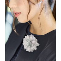 Honeys/ハニーズ Honeys コサージュ＆イヤリング コサージュ イヤリング アクセサリー セレモニー フォーマル 花 フェイクパール オールシーズン 白 レディース/507860948