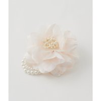 Honeys/ハニーズ Honeys パール使いコサージュ コサージュ アクセサリー セレモニー フォーマル 花 フェイクパール オールシーズン 白 結婚式 レディース/507860949
