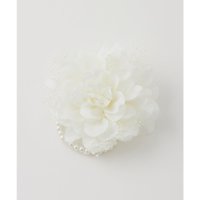 Honeys/ハニーズ Honeys かすみ草使いコサージュ コサージュ アクセサリー セレモニー フォーマル 花 かすみ草 フェイクパール オールシーズン 白 レディース/507860952