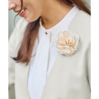 Honeys/ハニーズ Honeys パール使いミニコサージュ コサージュ ミニコサージュ アクセサリー セレモニー フォーマル 花 フェイクパール オールシーズン 白 レデ/507860954