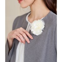 Honeys/ハニーズ Honeys パール使いミニコサージュ コサージュ ミニコサージュ アクセサリー セレモニー フォーマル 花 フェイクパール オールシーズン 白 レデ/507860954