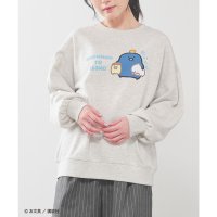 Honeys/ハニーズ Honeys お文具といっしょ／ゆるトレーナー トップス スウェット 長袖 お文具といっしょ キャラクター ゆるトップス ゆるトレーナー レディース/507860962
