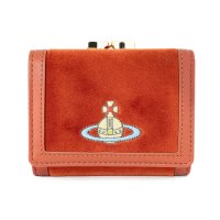 Vivienne Westwood/ヴィヴィアン ウエストウッド Vivienne Westwood 3つ折り財布 ベルベット SMALL FRAME WALLET 51150034W W00ZL/507861004