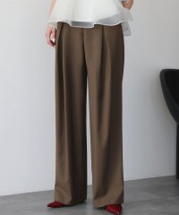 ELFRANK/エルフランク ELFRANK ボックスタックストレートパンツ【洗える】/507861258