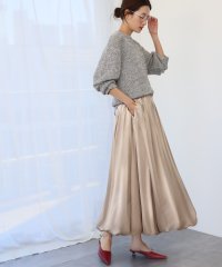 ELFRANK/エルフランク ELFRANK サテンロングバルーンスカート【洗える】/507861259