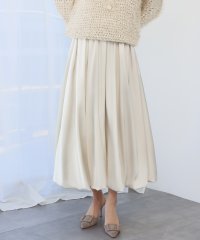 ELFRANK/エルフランク ELFRANK サテンロングバルーンスカート【洗える】/507861259