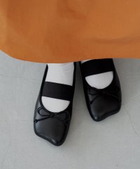 Menue/メヌエ Menue ワイドバンド オブリークトゥ バレエシューズ/507862059