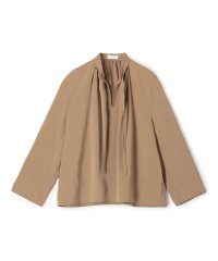 Ballsey/【一部追加予約】2－wayストレッチ タイ付きスタンドカラーブラウス/507862282